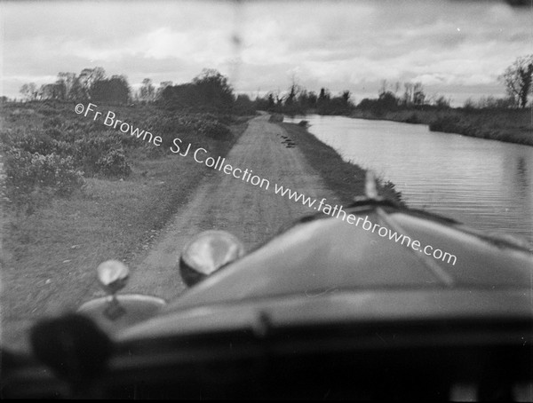 THROUGH WINDSCREEN CANAL SIDE ROAD